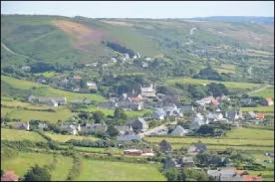 Ancienne commune Manchote, Vauville se situe dans l'ancienne région ...