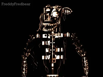 L'endoskeleton qui sort quand Puppet est sortie de la boîte à musique, est celui de...
