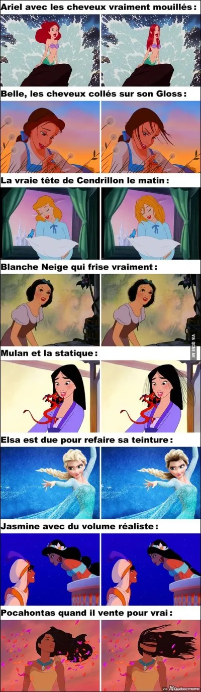 Quels cheveux veut-elle ?