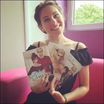 Comme s'appelle la créatrice des personnages du Secret d'Henri ? (Et oui, on le sait, elle a une chaîne YouTube ^^)