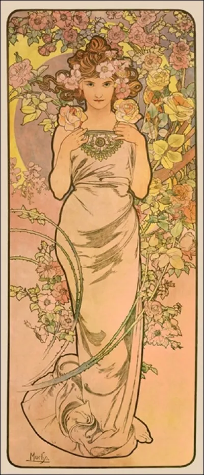 De quelle nationalité est Alfons Mucha (1860-1939) représentant de l'Art Nouveau dont les oeuvres allient souvent la figure féminine stylisée, devenue symbole à des éléments décoratifs influencés par l'estampe japonaise ?