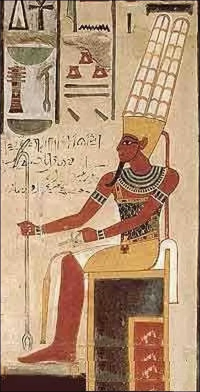 C'est au départ le dieu associé à Thèbes et devient une divinité impériale, associé à Rê, au début du IIe millénaire. Qui est-ce ?
