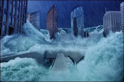 La France m&eacute;tropolitaine n'est pas menac&eacute;e par la mont&eacute;e des eaux.