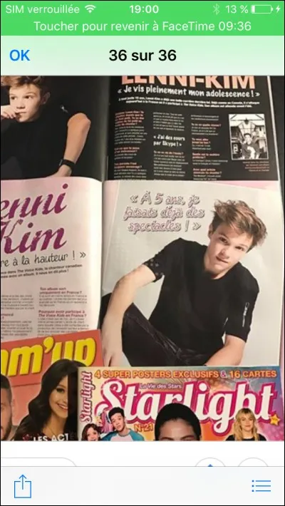 Qui est sa partenaire de danse ?