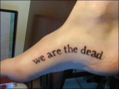 "We Are the Dead" est un titre de quel album ?