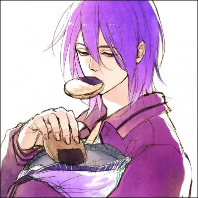 Le kanji "murasaki" de son nom signifie "violet".