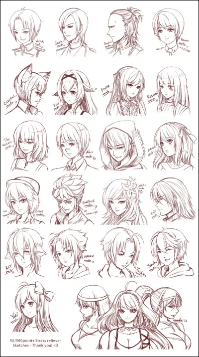 Tu as les cheveux...