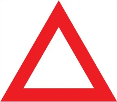 Les panneaux aux contours rouges en forme de carré indiquent...