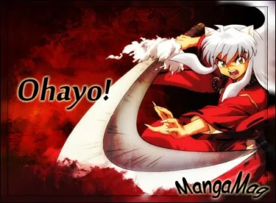 Comment s'appelle l'épée que tient Inuyasha ?