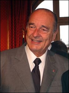 Commençons par les (ex) présidents... Parmi ces noms, lequel n'a pas été donné à Jacques Chirac ?