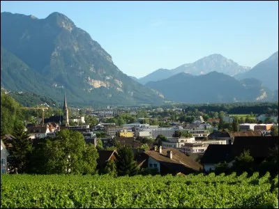 Cochez le pays ayant une ville du nom de Vaduz !