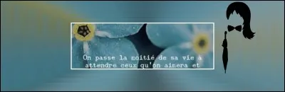 « On passe la moitié de sa vie à attendre ceux qu'on aimera et ... »

De Victor Hugo.