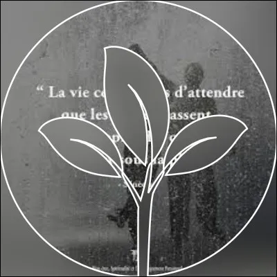 « La vie ce n'est pas d'attendre que les orages passent, c'est ... »

De Sénèque.