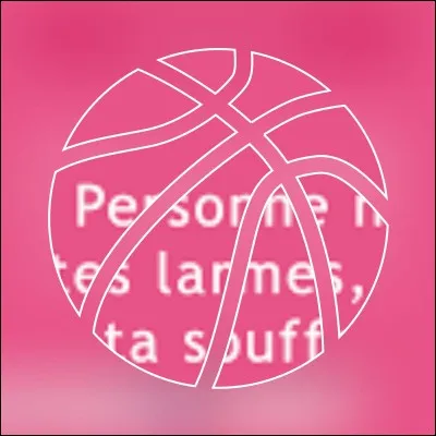 « Personne ne voit tes pleurs, tes larmes ... »