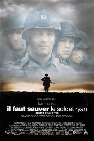 Dans "Il faut sauver le soldat Ryan",Tom Hanks tremble...