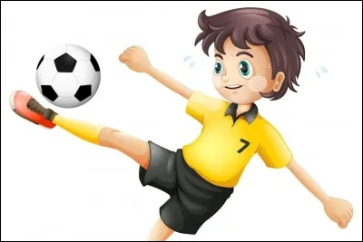 Avec quelle partie du corps joue-t-on au football ?