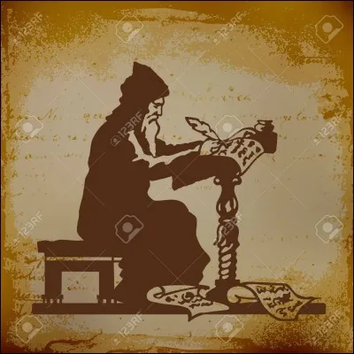 Dans quelle salle les moines recopiaient et illustraient les manuscrits ?