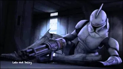 Tu es en mission, mais ton collègue ARC Trooper est blessé et les autres sont déjà trop loin pour t'aider. Que fais-tu ?