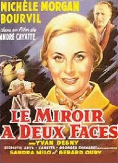 Dans "Le Miroir à deux faces" avec Bourvil et Morgan, qui est le chirurgien devenant très célèbre par la suite ?