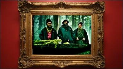 Voici un tableau amusant, qui présente des personnages d'une série à succès. L'avez-vous reconnue ?