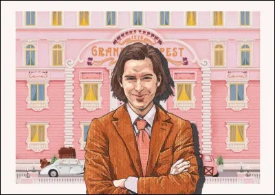 Voici un hommage réalisé par un artiste (dont j'ignore l'identité) au réalisateur Wes Anderson. Quel est ce film ?