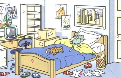 Tes parents ... ordonné de ranger ta chambre qui est en désordre.