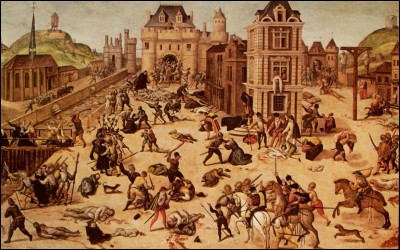 En quelle année eut lieu le massacre de la Saint-Barthélemy ?