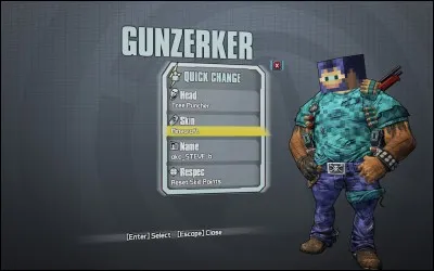 Dans « Borderlands 2 », quel(s) ennemi(s) de « Minecraft » peut-on rencontrer dans l'une des zones du jeu ?