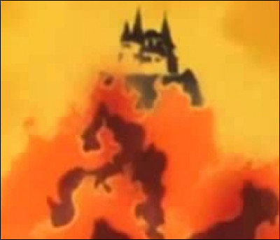 Comment se nomme la montagne de feu dans les premiers épisodes ?