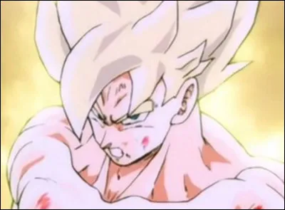 À quel moment Goku devient-il un Super Saiyan (Dans le film avec Cooler) ?