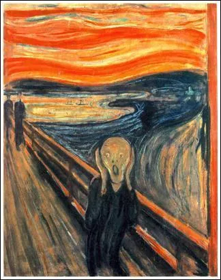 Ce tableau appel 'Le Cri' est le mien, je suis un expressioniste, je suis ...