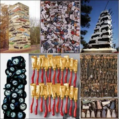 Je suis un virtuose de l'accumulation, je travaille autour de la sacralisation et la consommation dans les socits modernes, je suis ...