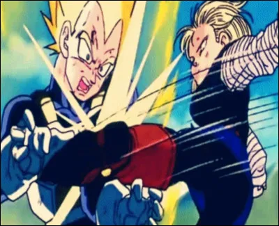 Vegeta gagne contre C-18...