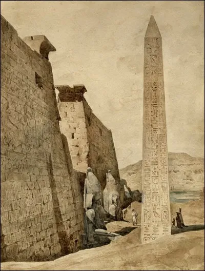 Où se trouve l'obélisque jumeau de celui de la Concorde à Paris ?