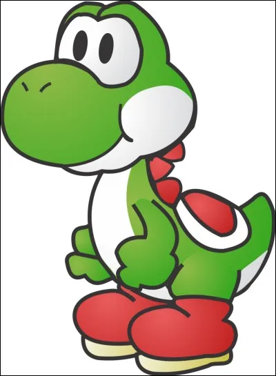 Dans Mario Bros, Yoshi est (habituellement) monté par...
