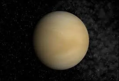 Quelle est la masse volumique d'un cm³ (en g) de Vénus ?