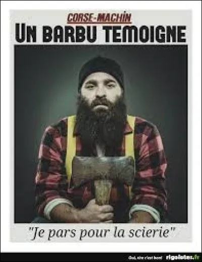 Que pourrait être une définition de l'expression "Parler dans sa barbe" ?