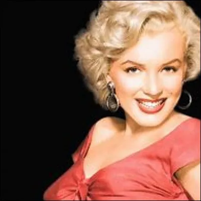 L'actrice américaine Marilyn Monroe est morte en 1952.