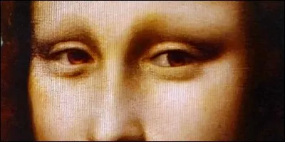 À qui sont-ils ces yeux ? (peinture célèbre de maître Léonard de Vinci)...