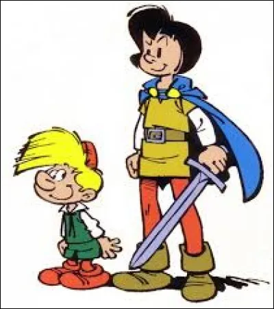 Lequel de ces héros de bande dessinée s'appelle Johan ?