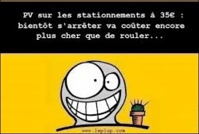 De quelle 'couleur' va être la contravention que vous allez retrouver sur votre pare-brise.