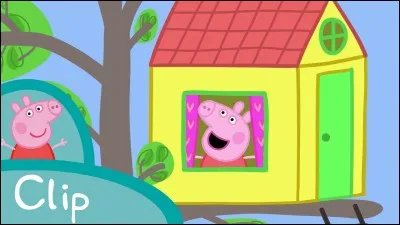 Quel est le mot de passe pour aller dans la cabane de Peppa et Georges ?
