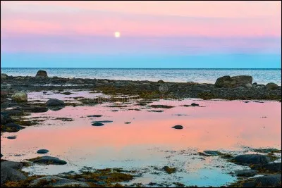 D'où vient cette carte représentant la mer Blanche ?