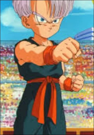Avant d'&ecirc;tre un garnement, Trunks &eacute;tait...