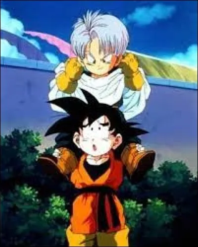 Au tournoi, Goten et Trunks prennent le r&ocirc;le de...