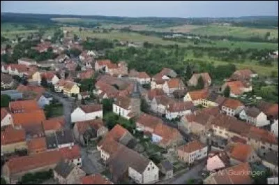 Village Bas-Rhinois, dans le parc naturel régional des Vosges du Nord, Waldambach se situe dans l'ancienne région ...