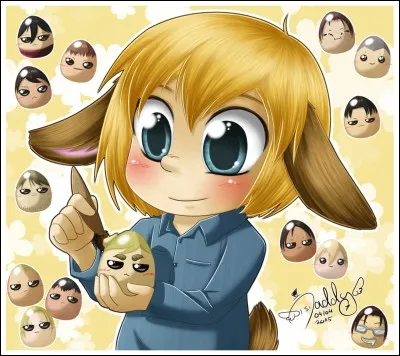 Qui est ce personnage de "Shingeki no Kyojin" peignant des ufs à l'effigie des autres personnages ?