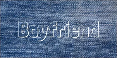 Le jean boyfriend est forcément...