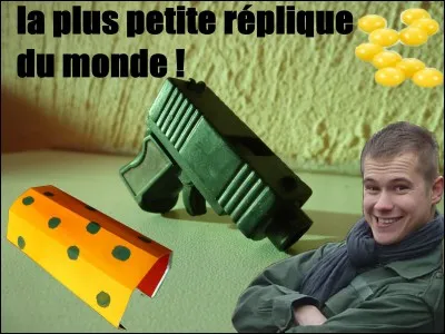 O&ugrave; a-t-il trouv&eacute; "la plus petite r&eacute;plique du monde" ?