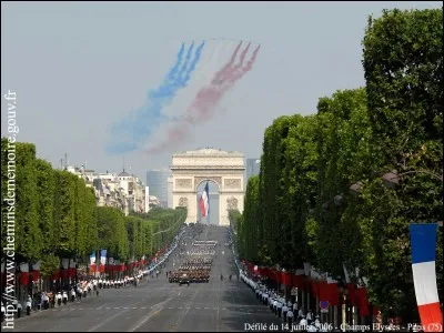À quelle date la fête nationale française est-elle célébrée ?